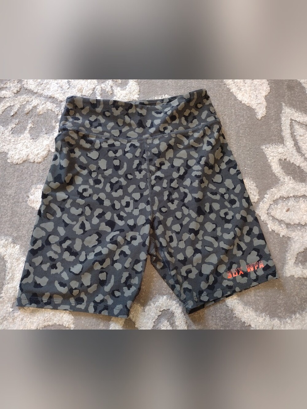 White Fox Biker Shorts
